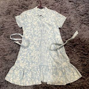 Velvet heart knee high dress.